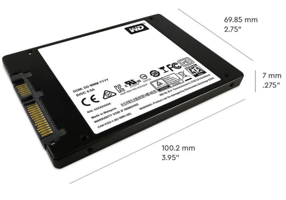 SSD WD Blue 3D NAND WDS250G2B0A 250GB 2.5 Inch  